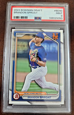 2024 BOWMAN DRAFT - BRANDON SPROAT- PSA 9 