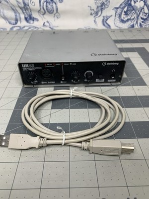Yamaha Steinberg UR12 24-bit/192 kHz USB 2.0 Audio Interface W/ Cable (H2)