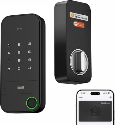 #ad X1 Apple Home Key Tap to Unlock Smart Keyless Entry Door Lock with Fingerprint $98.99