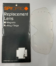Qty 4 Spyoptic Motor Cross Clear Replacement Lens Amx05 Qty 4 Spyoptic Motor Cross Clear Replacement Lens Amx05
