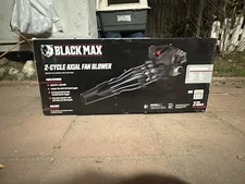 Black Max BM25ABVNM 520 CFM 2-Cycle Axial Fan Blower Black