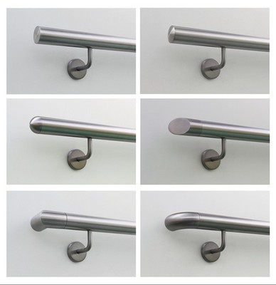 Handlauf Edelstahl V2A Geländer Innen Aussen Ø33,7 mm Wand Treppe Markenhandlauf