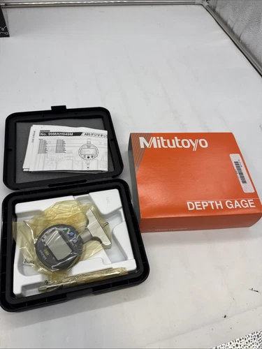 MITUTOYO 0-8” Digital S.S. Depth Gage #547-217S NEW