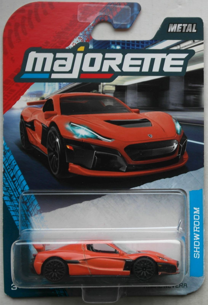 Majorette Showroom Premium Cars Rimac Nevera Orange Neu/Ovp Sportwagen Auto Car-image