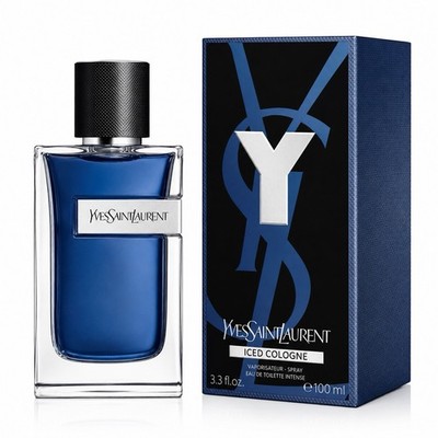 Yves Saint Laurent Y Iced Cologne EDT Intense 3.3 Fl Oz 100ml Men s New