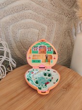 Polly Pocket Heidi's Alpine CHALET Bluebird 1989 Herz Vintage