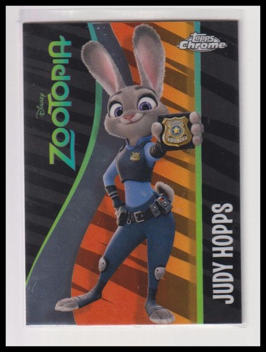 Judy Hopps [Red] #ZI-1 2025 Topps Chrome Disney Zootopia Icons card