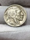 1924 D Near Full Horn XF High Grade Buffalo Nickel -  Better Date US Coin!