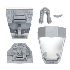 40k - Space Marines Stormtalon Gunship - Cockpit parts bits lot