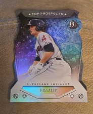 2014 Bowman Platinum Top Prospects Die Cuts #TP-CF Clint Frazier Indians