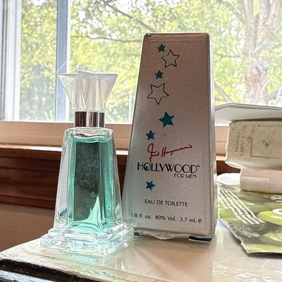 VINTAGE MINI HOLLYWOOD FOR MEN by FRED HAYMAN'S EDT  1/8 OZ 80% VOL NEW IN BOX