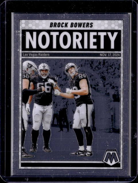 2025 Panini Mosaic BROCK BOWERS #10 NM