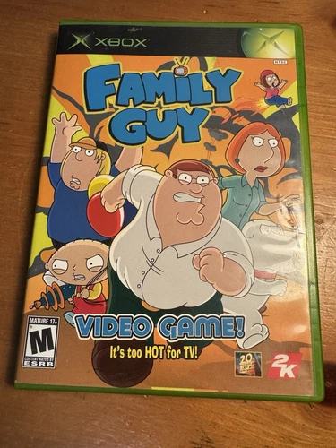 Family Guy Video Game for Xbox Complete CIB Tested See Pics/Description 