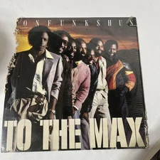 con funk shun - to the max  Vinyl  1982  Cover Has Cond Issues Vinyl  Good A22