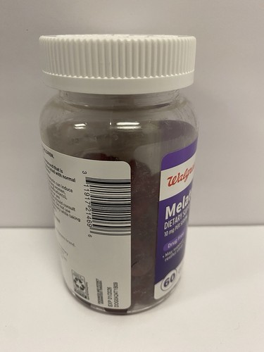 Walgreens Melatonin Gummies 10 mg 60 Count - Dietary Supplement -EXP: Jan/2026 - Picture 4 of 5