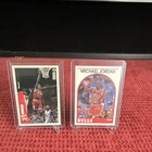 Upper Deck NBA Hoops Michael Jordan Chicago Bulls 1989 Vintage Card Lot of 2