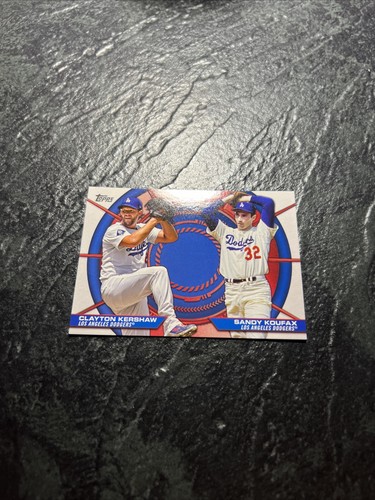 2025 Topps Series 2 Dynamic Duos Clayton Kershaw And Sandy Koufax #DD-8 - Picture 3 of 6