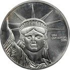 1986 Liberty Trade Silver Manfra Tordella Brooks MTB .999 Fine Silver Round 1 oz