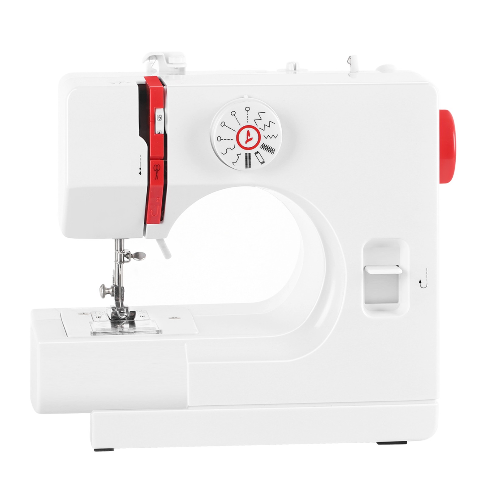 Sewing Crafting Machine with 12 Built-In Stitches Adjustable Speed for Beginners