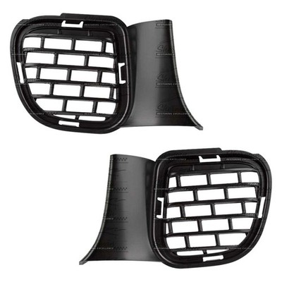 For Dodge Challenger 15-23 Fog Light Cover Set Front Outer Driver & Passenger