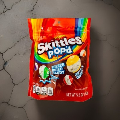 155g Kegeln Original gepoppte gefriergetrocknete Süßigkeiten Süßigkeiten Leckereien
