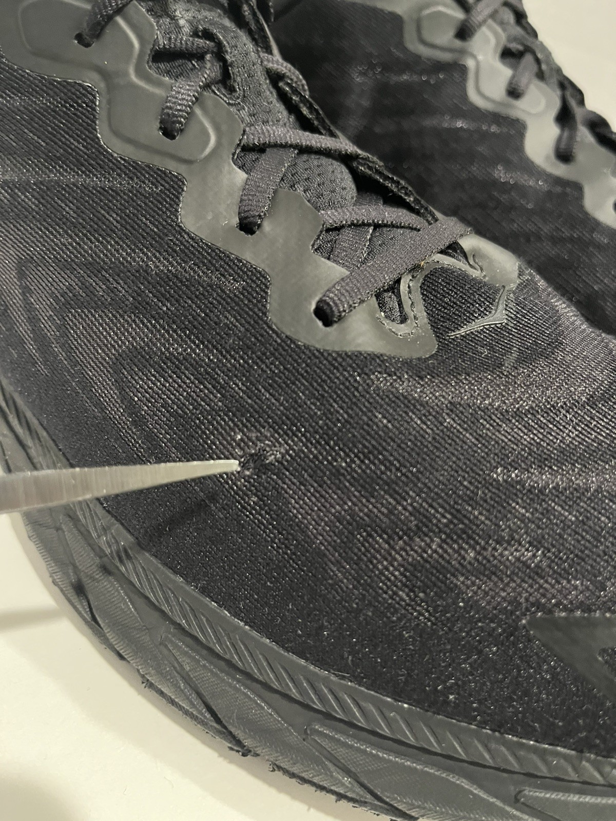 HOKA Arahi 6 Mens Stability Running Walking Shoe Black/Black Size 15D thumbnail 14