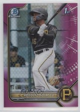 2022 Bowman Chrome Prospects Fuchsia Refractor /199 Rodolfo Nolasco #BCP-69 16y1