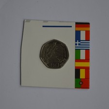 50p 1992/1993 EEC from Brilliant Uncirculated set Fifty pence Coin