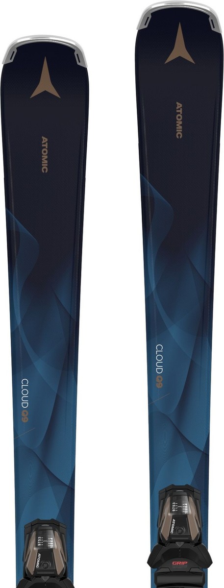 Atomic Cloud Q9 Women's On-Piste Skis, Blue, 154cm w/ M 10 GW