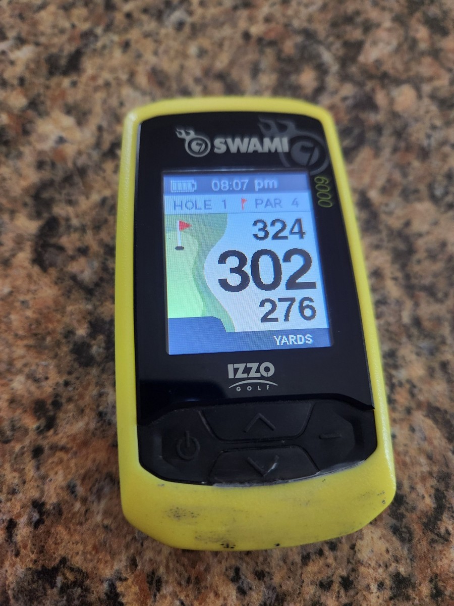 Swami 6000 Golf Gps Reviews Izzo Swami 6000 Handheld Golf GPS
