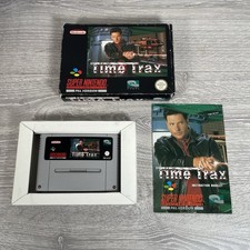 Time Trax SNES Super Nintendo Game Rare Malibu Games PAL CIB Complete Boxed