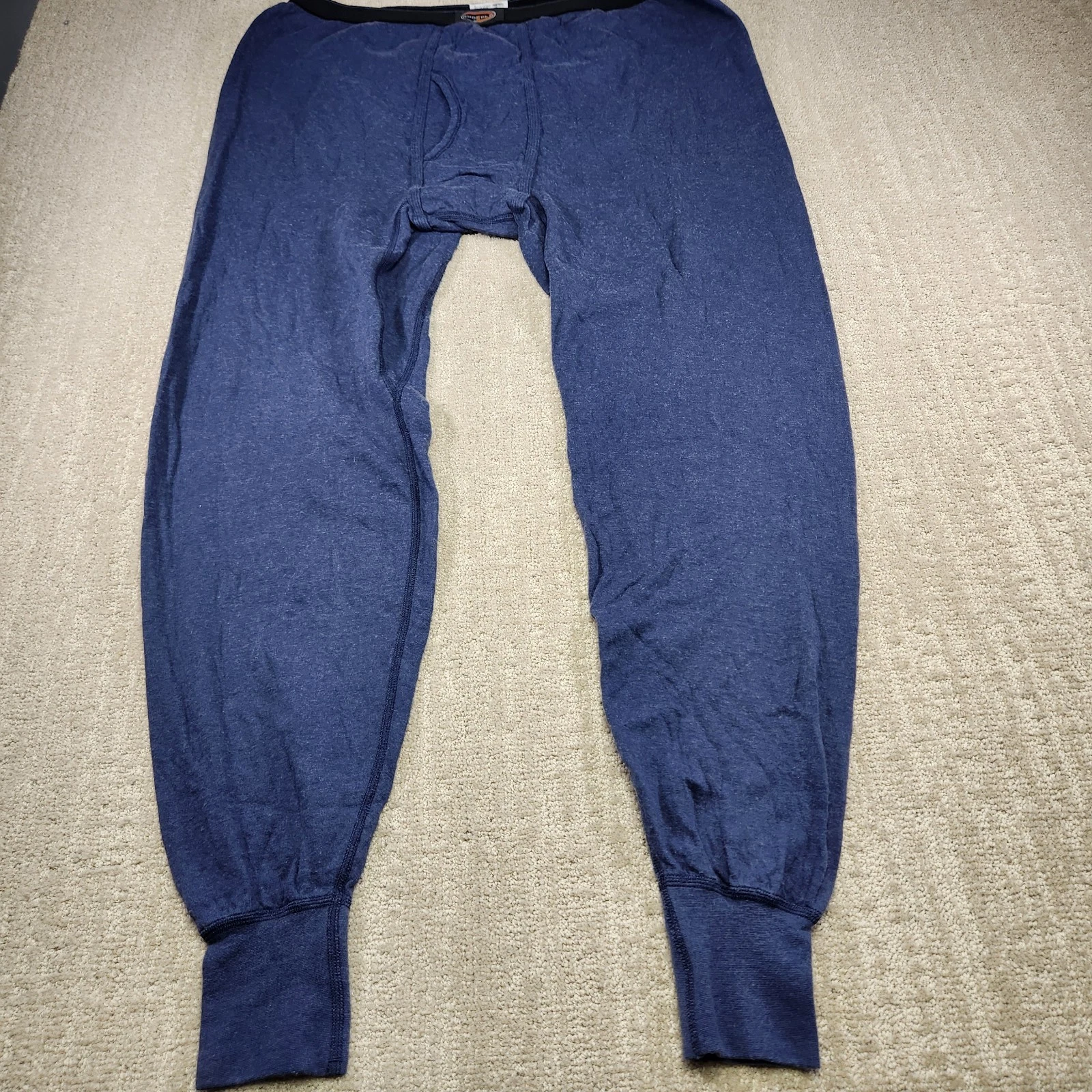 Duofold Long Johns Mens XL Thermal Wool Blend Base Layer Blue Jogger Pants
Opens in a new window or