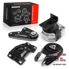 Engine Motor Mount and Transmission Mount Kit Compatible with Mazda 3 2004