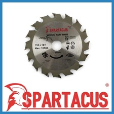 Image of Spartacus Wood Cutting Circular Saw Blade 130mm x 20mm Bore 16T For TKS42 TSK42