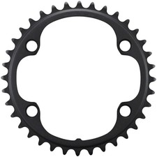 Shimano Ultegra R8100 12-Speed 36t Aluminum Asymmetric Chainring - Black
