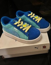 Puma Coco X Suede Lace Up Toddler Boys Blue Sneakers Casual Shoes 39376201