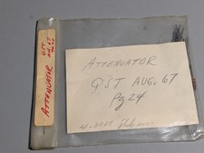 Attenuator QST Aug. '67,  Ham Radio Component Parts Kit