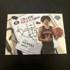 2024-25 Bowman University Chrome - College Rule PlayBook Asa Newell #CRP-3 (RC)
