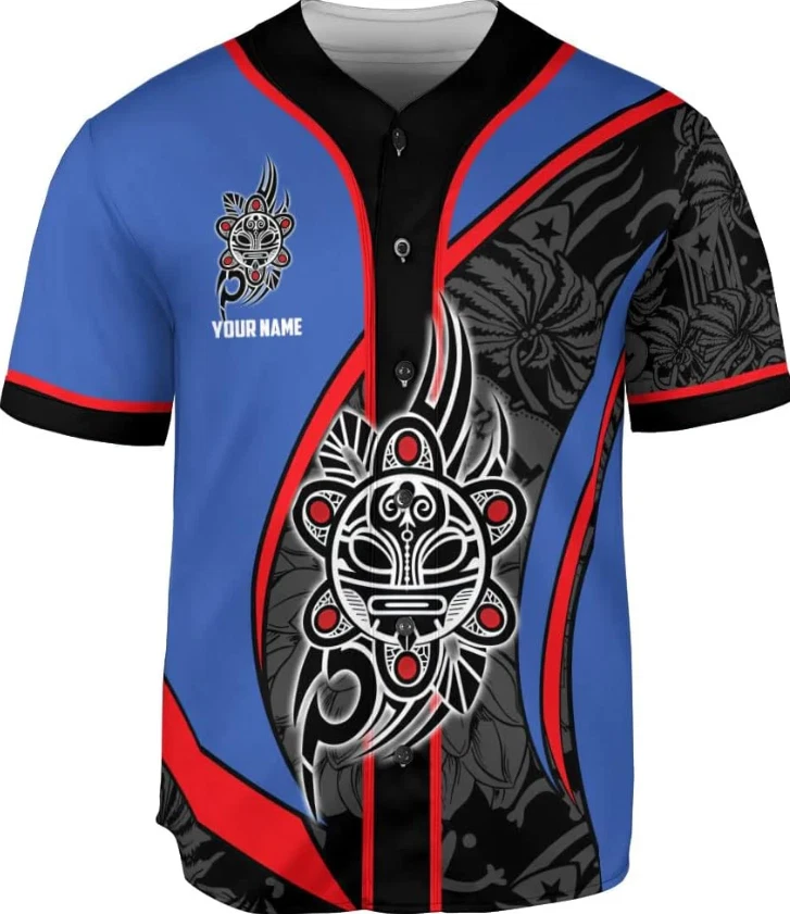 Personalized Puerto Rico Baseball Shirt