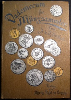 1896 German Coin Book with 20 Plates