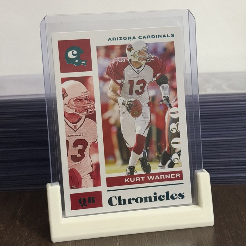 2020 Panini Chronicles Kurt Warner insert teal #3 Arizona Cardinals