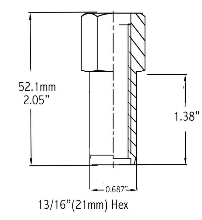 10 Lug Nuts 12x1.5 Chrome SST Mag Nut 1.37 Shank Cragar Chevrolet