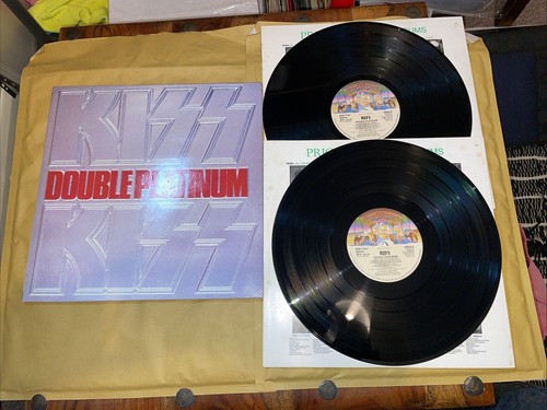 Kiss - Double Platinum - 2xLP 1985 Vgc+/ex- Reissue PRID8