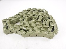 10' Rexnord Green Molded Multi-Flex Table Top Chain 1755