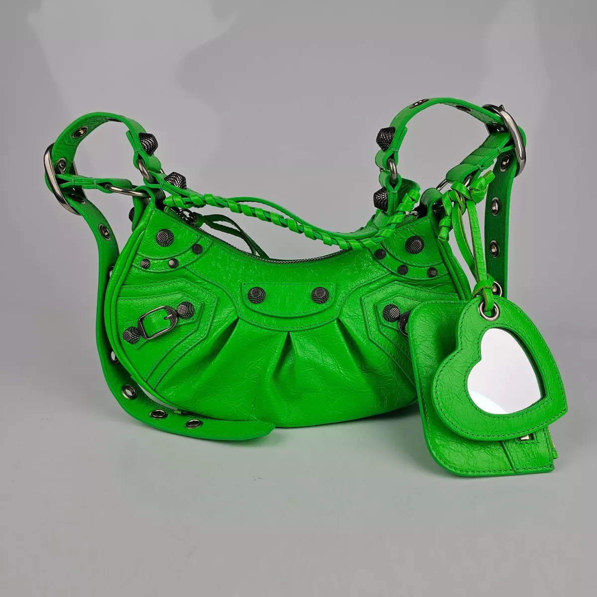 Balenciaga Green Shoulder Bag