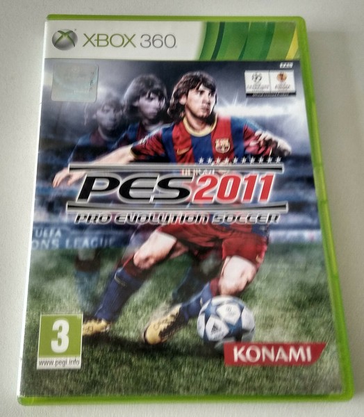X1079-VIDEOJUEGO XBOX 360 PAL Pro Evolution Soccer 2011 MANUAL ESPAÑOL