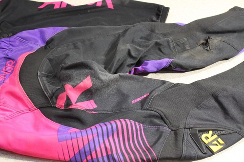 Casey Cochran Answer Racing Purple Black Gear Youth Large Y24 Waist 8883 CC1 - Picture 12 of 17