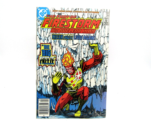 1985 DC The Fury of Firestorm Nuclear Man #34 Mark Jewelers Military Newstand Ed