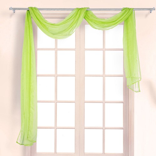 Wedding Arch Draping Fabric 2/1Panels White Chiffon Fabric Backdrop for Birthd - Picture 5 of 27