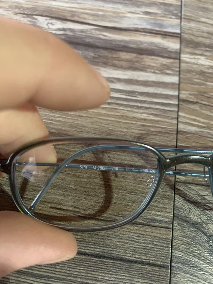 Marco de gafas Silhouette SPX 2808 40 6061 48-20 G134 verde claro Foto 3 de 4